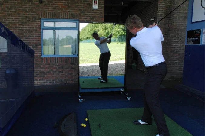 How to Improve Your Golf Swing by Practicing in Front of a Mirror