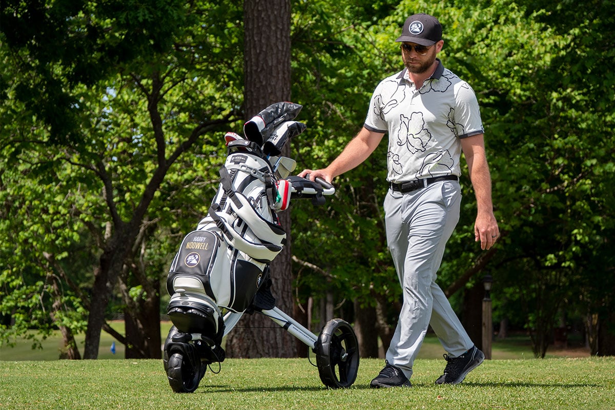 write a blog about The Best Golf Bags for Push Carts