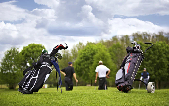 write a blog about The Pros and Cons of Cart Bags vs. Stand Bags
