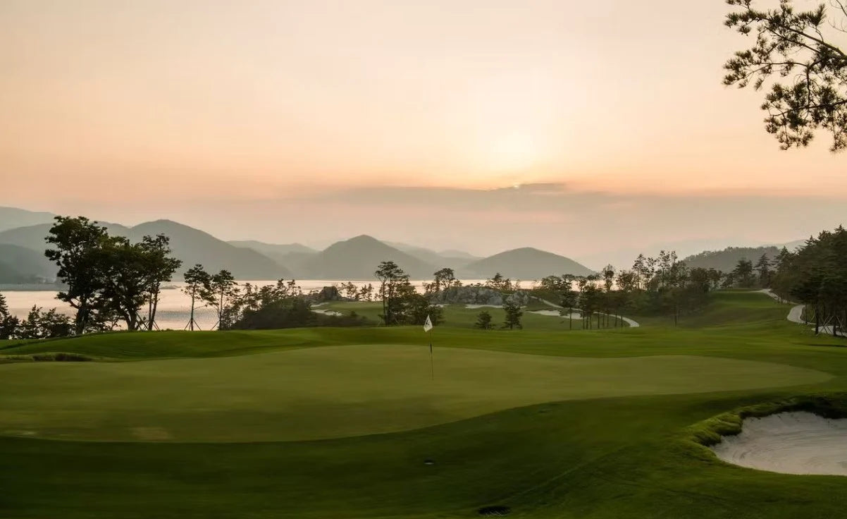 top 5 best golf courses in the south korea