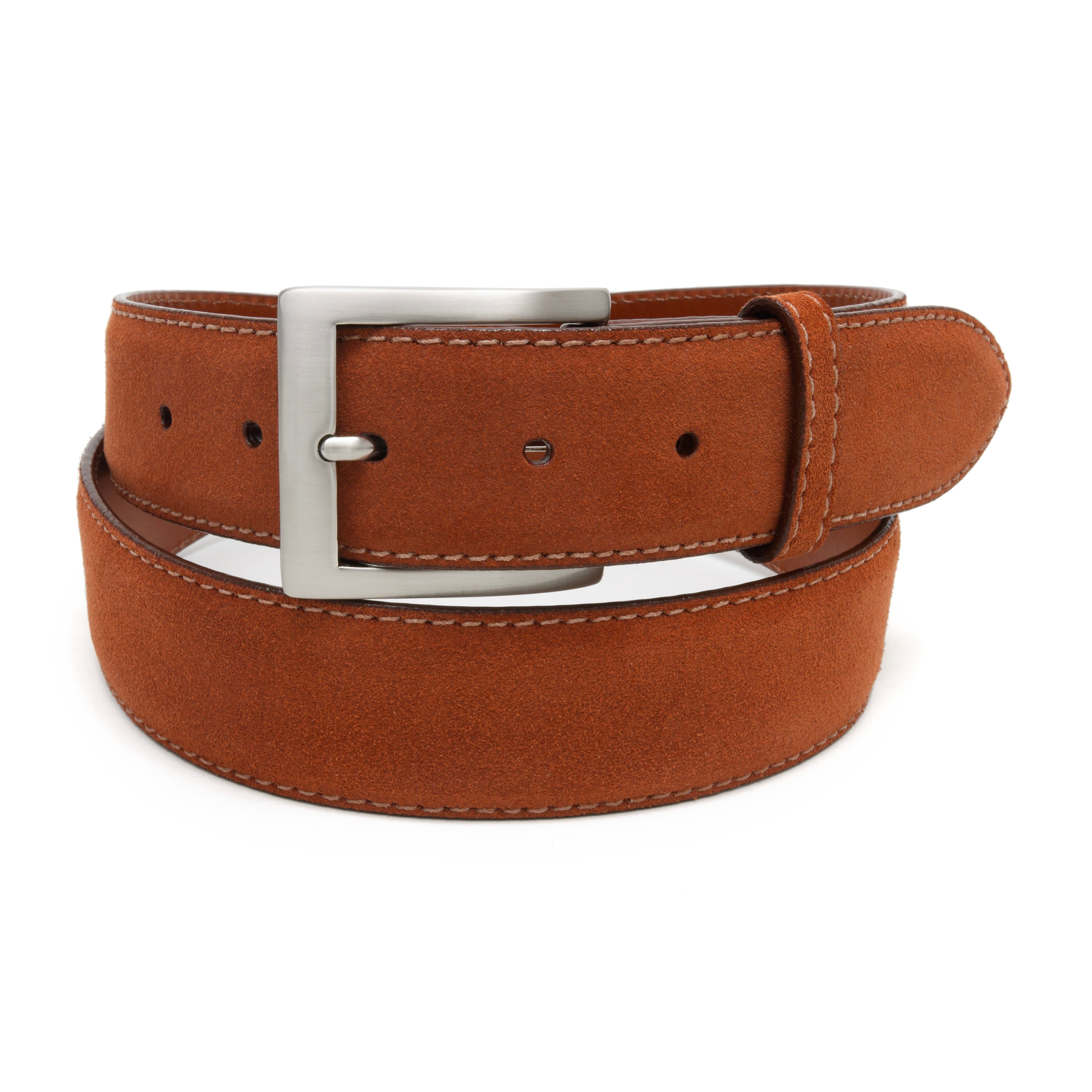 light brown suede belt